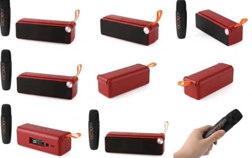 Image of PerfX Dynamic Sound & High Bass Trending Wireless Karaoke Speaker with Mic& Light TWS 8 W Bluetooth Speaker