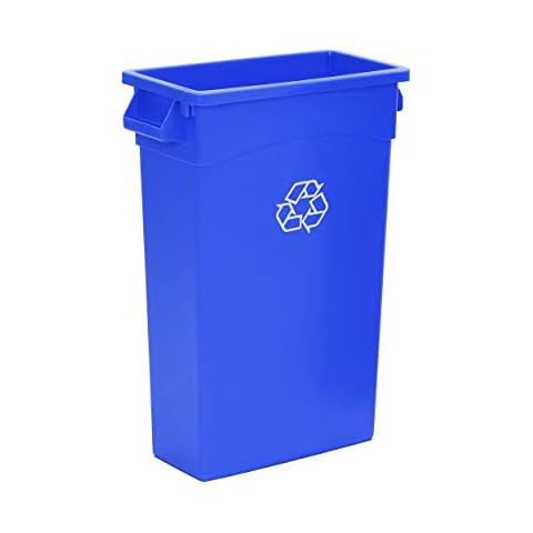 AmazonCommercial 23 Gallon Slim Trash Can Cover