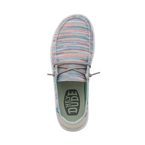 Image of HEYDUDE Women's Wendy Sox Slip On Shoe | Textile Upper | Lightweight Loafer with Sock Like Fit and Flexible Outsole