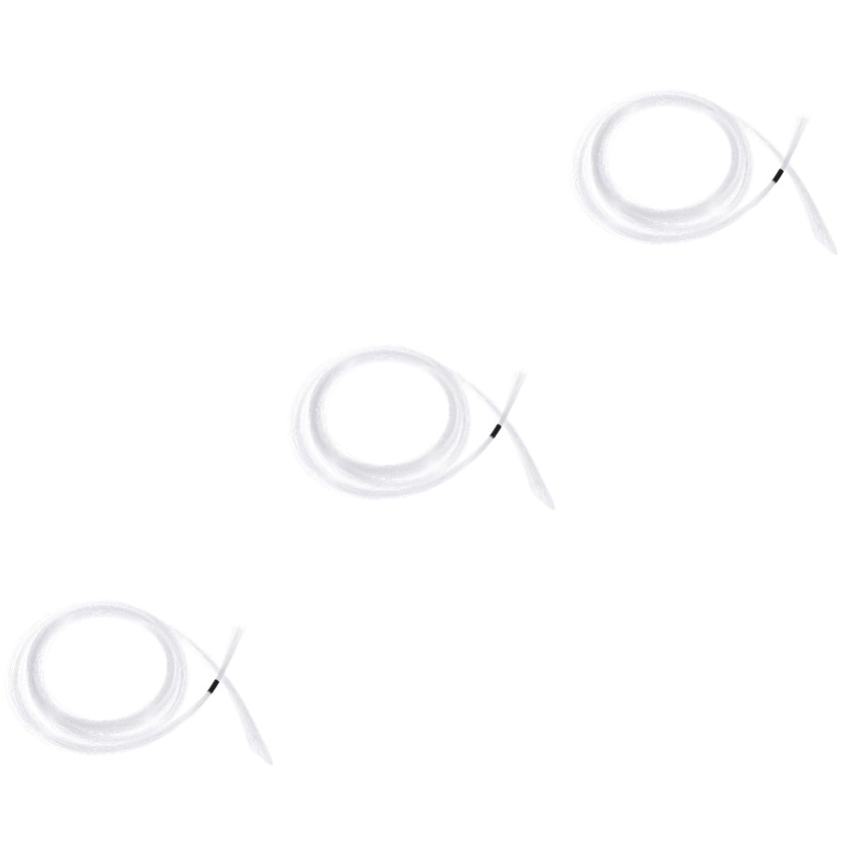 OSALADI 3sets Fiber Optic Light Curtain Led Fiber Optic Decorative Lights for Party 50pcs*3