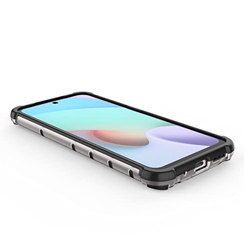 Image of Glasgow Back Case Cover Designed for Mi Redmi 10 Prime - Black