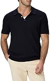 PAIGE Men's Kiko Sweater Polo, Deep Anchor