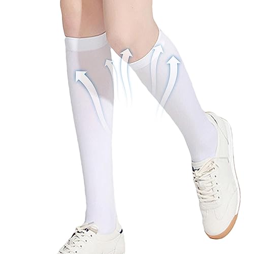 Vesone Golf Femme | Ice Silk UPF50 Cool Chaussettes pour la Protection Solaire - Chaussettes Respirantes Douces et élastiques à Haute résistance aux UV pour Cosplay – vue 6