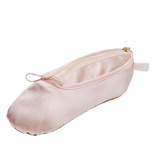 Borsa per cosmetici con scarpe da balletto borsa da viaggio organizer per trucchi piccola da ballo da per da danza per con cerniera per