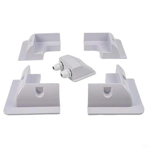 Support de montage panneau solaire camping-car kit 5 pièces ABS - 3