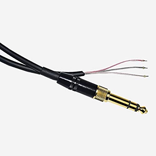 Audio Cable Compatible with Sony MDR-7506, MDR-7509, MDR-V6, MDR-V600, MDR-V700, MDR-V900, for Audio Technica ATH-M50 ATH-M50s Headphones Extension Spring Relief Coiled Audio Cable (4 FT-10 FT, Black) 3
