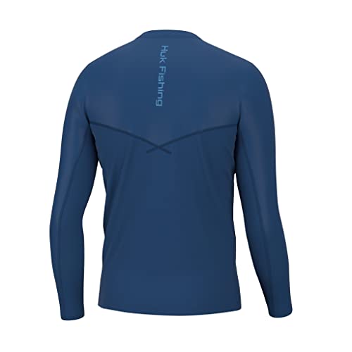 Image of HUK Men's Icon X Long Sleeve Shirt, Performance Fishing Shirt