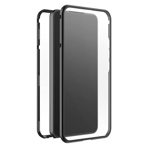 Black Rock - Hülle 360 Grad Glass Case Passend für Samsung Galaxy S23 5G I Handyhülle, Magnet Verschluss, Cover (Transpa...