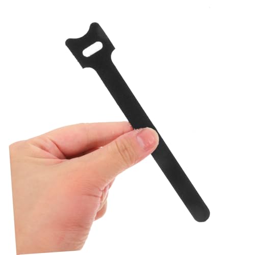 Cabilock 150 piezas de correas organizadoras para cables en diseño de gato reutilizables para manejo de cables miniatura 7