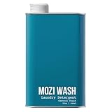 Mozi Wash Laundry Detergent Liquid, Central Coast- Sandalwood & Lavender, 50+ Loads, Concentrated,...
