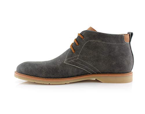 Image of Ferro Aldo Men's Chukka Boots | Classic Dress, Casual & Sneaker Styles | Lace-Up Ankle Boot for Work & Everyday Wear