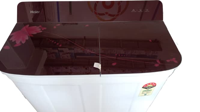 7 Kg 5 Star Rating Semi Automatic Top Load Washing Machine (HTW70-1187BON, White)