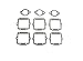 M-g 33121-6 Carburetor / Intake Manifold Gasket Set for Polaris 650, 750, 780, Sl, Slt Slx, Sltx