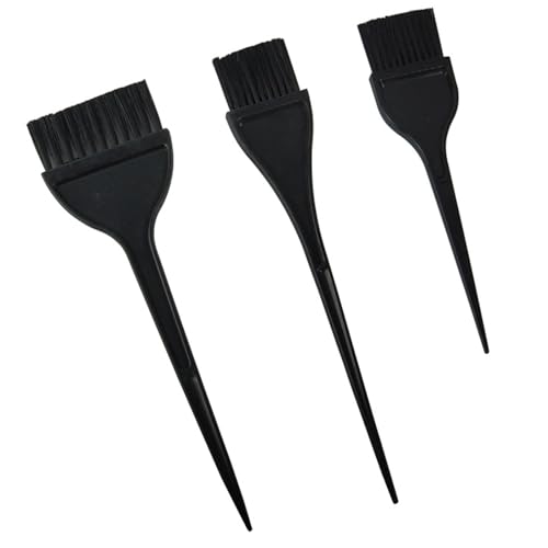 WOLMIK Juego de brochas para teñir el cabello, 3 herramientas para colorear con peine de teñido para bricolaje