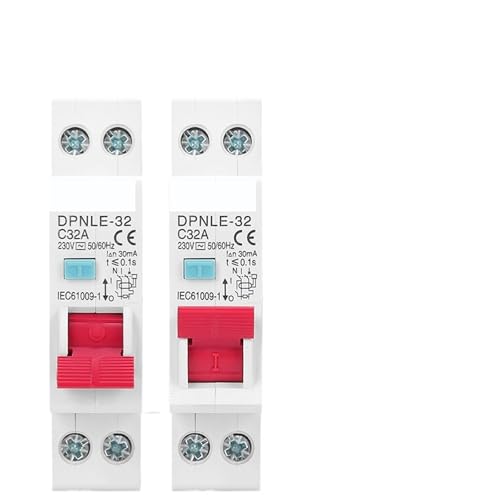 Disjoncteur différentiel 1P+N 20A 230V pour tableau électrique résidentiel - 2
