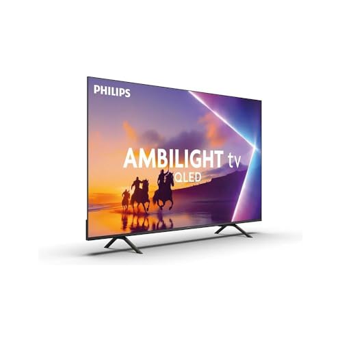 55PUS8450 - Tv 55 Pollici Smart Tv 4K QLED DVB-T2 HEVC/H.265 QLED Wifi Nero Classe Energetica E