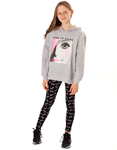 Barbie Doll Jumper Hoodie & Leggings Set Girls' track suit2