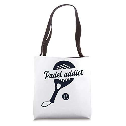 Padel Addict Paddleball Padel Tennis Platform Tennis Padel Tote Bag