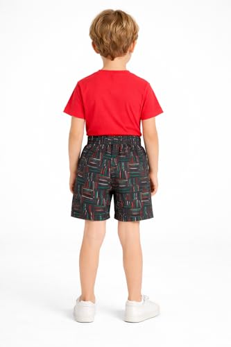 Image of DYCA by Bodycare Kids Cotton Shorts for Boys & Girls | Soft Breathable Summer Shorts | Elastic Waist Casual| Print & Color May Very