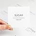 Talented Kitchen 144 Pantry Labels for Containers, Food Storage - Preprinted Black All-Caps on Matte White Vinyl Stickers for Minimalist Style Kitchen (Water Resistant)