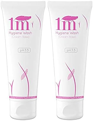 Ozone 1M Intimate Cream Wash - 100% Vegan Ph Balanced Hygiene 1M Intimate Wash With Tea Tree Oil & Sea Buckthorns - 100Ml | Paraben & Sulphate Free Intimate Wash - Pack Of 2