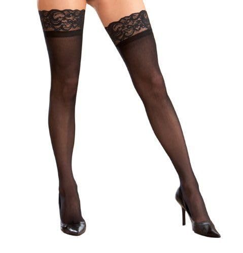 1Pair Women Plus Size Fat Sexy Lace Stockings Suitable for weight 40KG-100KG Ultra-thin Knee Sock2