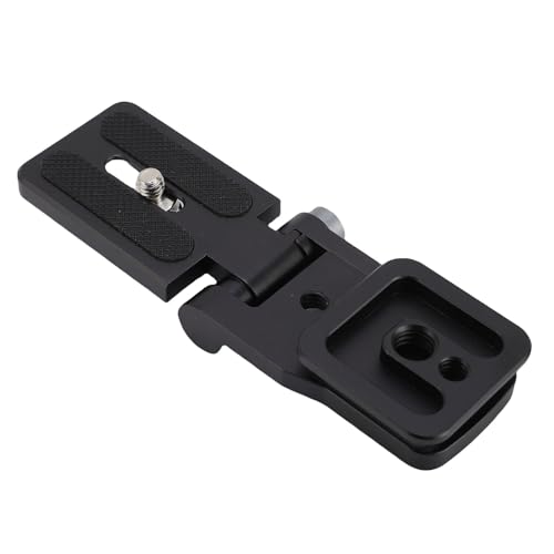 Soporte en L EMUKOEP de aluminio con interfaz múltiple para trípode de cámara 7