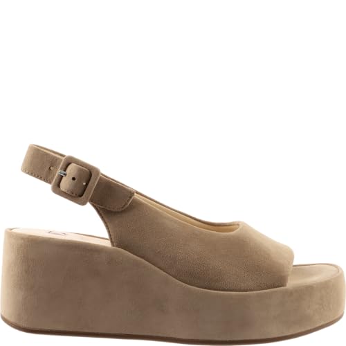 Chaussures HÖGL Femme Loulou Platform en cuir noir élégant
