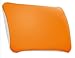 Produktbild 2 x aufblasbares Kissen Camping/Urlaub/Reisen - platzsparend - Doppelpack (Orange)