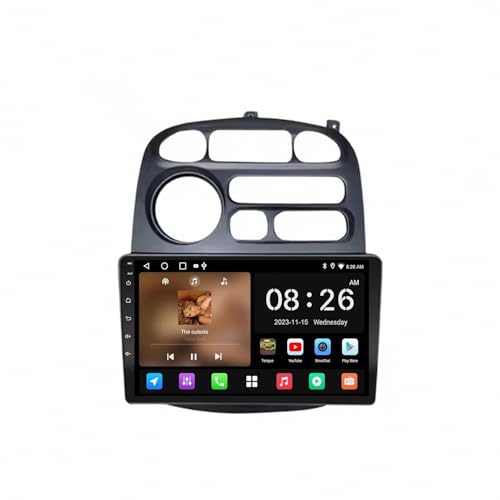 Evita perderte en carretera con la pantalla Carplay portátil y GPS para Hyundai H-1 Starex