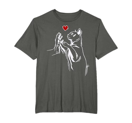Best cat mom ever katzenmama schwarze katze süße katzen t-shirt