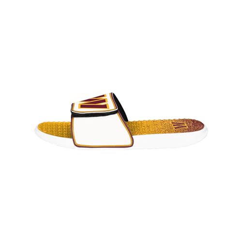 Image of FOCO mens Nfl Primary Team Logo Gradient Gel Slide Sandals