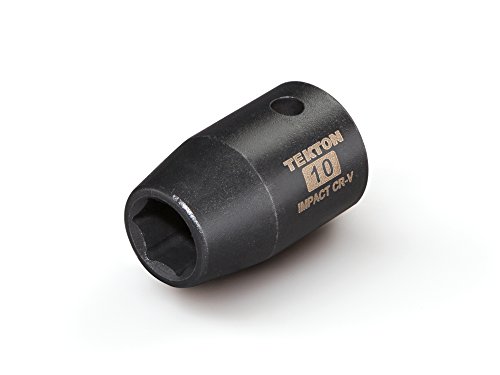 TEKTON 1/2 Inch Drive x 10 mm 6-Point Impact Socket | 47765
