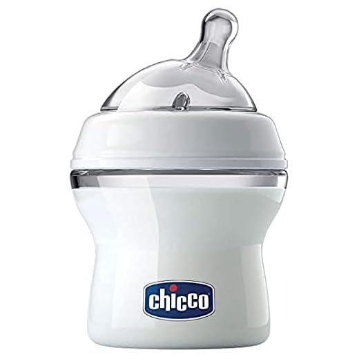 Chicco Biberon PP Natural Feeling 150 ml Tétine Silicone Bout Incliné Flux Normal 0 Mois+