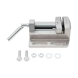 Spelonify Flachzange Multi-Tool Bohrmaschine Schraubstock Manuelle Klemme Aluminium zum Polieren und Bohren mit max. Spannkapazität 70 mm