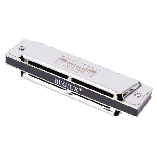 Harmonica Key of C, 10 Holes Diatonic, Professional Tone, Blues & Folk, Durable Design with Protective Case for Professional Player & Beginner, Gift for Family, Friends, Adult, Students - Les Beatles, Paul McCartney, John Lennon, RIngo Starr, George Harrison Harmonica Key of C, 10 Holes Diatonic, Professional Tone, Blues & Folk, Durable Design with Protective Case for Professional Player & Beginner, Gift for Family, Friends, Adult, Students – Image 3