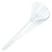 Corning 6160-75 Pyrex Angled Flute Funnel with Long Stem, 75 mm (Pack of 1)