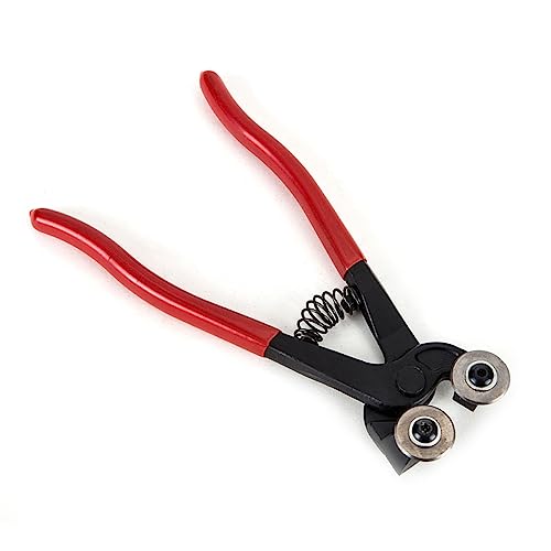 Holibanna Diy Mosaic Tile Cutter Pliers Tool for Tile Cutting Stainless Steel Clipper Random Color