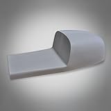 aus GFK DR69 RicambiWeiss Sitz kompatibel mit DUCATI MOTO GUZZI Classic Cafe Racer Universal GFK Renn Höcker Heck