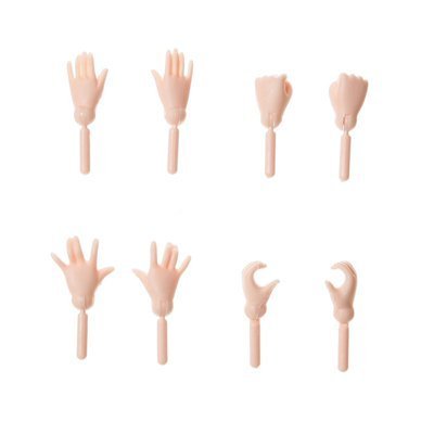 1/6 scale Obitsu 21cm & 23cm female body hands set 23RP-F01N-23 natural skin