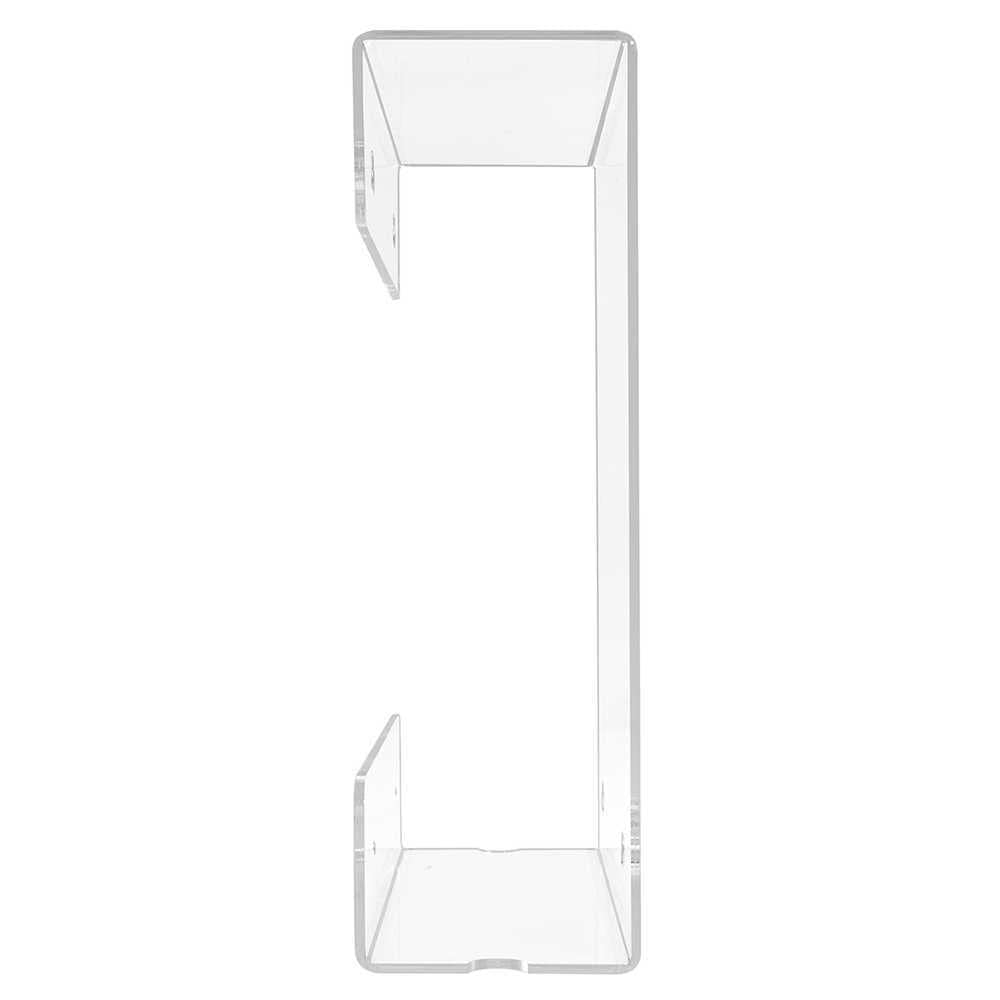 Acrylglas Ordnerhalter für die Wandmontage für A4 Ringbuchordner für 80mm Rückenbreite