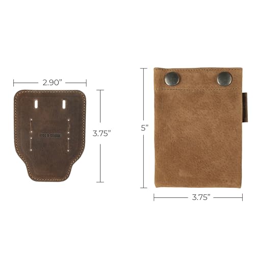 Organizador de viaje compacto para caballeros en cuero miniatura 5