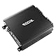 RECOIL DI600.1 Class-D Car-Audio-Monoblock-Subwoofer-Verstärker, 1200 Watt maximale Leistung, 2/4 Ohm stabil, Mosfet-Stromversorgung, Remote-Bass-Regler enthalten