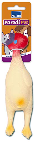 Gioco per cani a forma di pollo in lattice, gioco