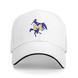 Mcneese State University Oxford-Lined Structured Cap - Classic Sandwich with Adjustable Back
