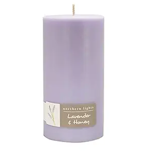 Northern Lights Candles Fragrance Palette 3x6 Pillar Lavender & Honey