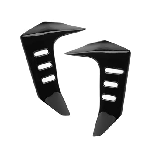 SKWXCCCVM Kühlerabdeckung for Motorräder, kompatibel mit Kawasaki Z1000 (2003–2006), Zubehör: Front-Seitenverkleidung, Mittelverkleidung(Glossy Black)