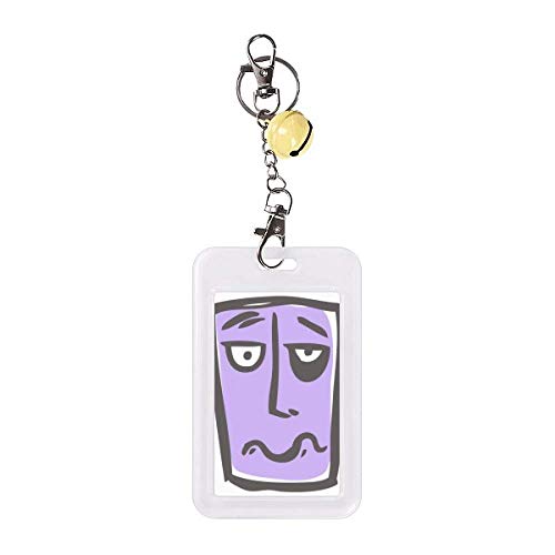 Badge protection carte crédit Smiing jaune pochette anti-rayures étui