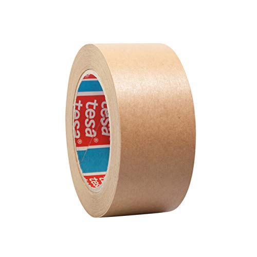 tesa Packband Papier, braun, 50m x 50mm, 12er Pack