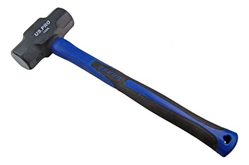 1.8kg (4lb) Sledge Hammer Double face Head TPR Shaft 1666
